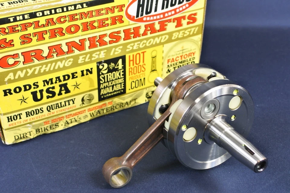 Vilebrequin Hot Rods pour (2003-2005) Kawasaki KX125 Crank Shaft KX 125 4055 - Photo 2/4