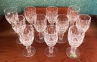 11 Waterford Crystal COLLEEN Short Stem Sherry Glasses 4.25" GOTHIC MARK ~ EXC! — photo 2