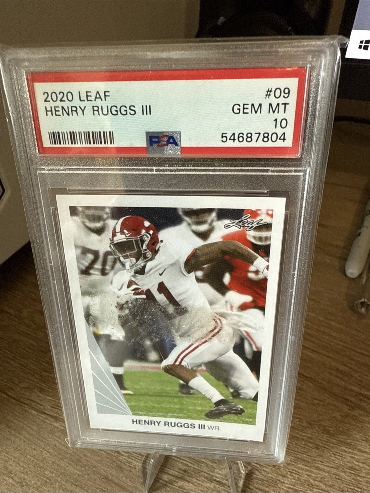 Henry Ruggs III Leaf #09 Base