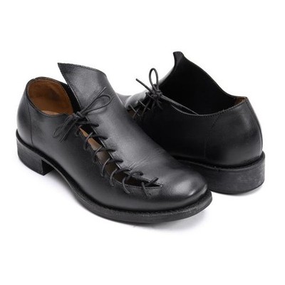 Yohji Yamamoto �~ CHEREVICHKIOTVICHKI Lace Up Leather Shoes Size 38(K-153343)