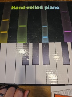 KONIX Roll Up Piano 88 key, Hand Roll Portable Piano for Beginner Kid 
