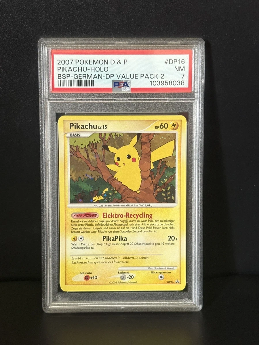 Pikachu Pokémon TCG Professional Sports Authenticator (PSA) Grade