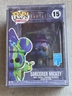 FUNKO POP DISNEY FANTASIA SORCERER MICKEY MOUSE #15 ART SERIES SEALED NEW IN BOX