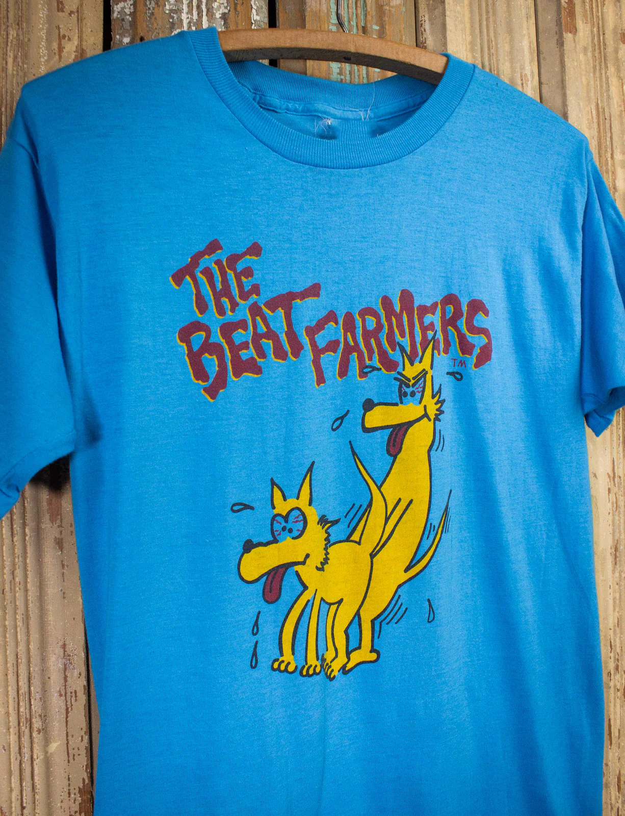 The Beat Farmers Concert T Shirt 80s Blue Unisex Cotton Size S-5XL T-Shirt SG641