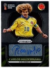 2018 Panini Prizm World Cup Signatures CARLOS VALDERRAMA #S-VAL Colombia Auto
