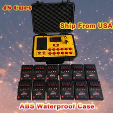 48 cues 500M distance program fireworks firing system wireless remote control