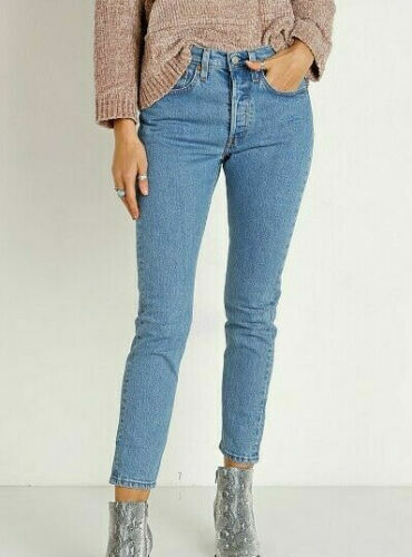 levi's 501 high waist skinny jeans