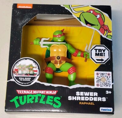 Nickelodeon Teenage Mutant Ninja Turtle Sewer Shredder Raphael Action Figure NIB