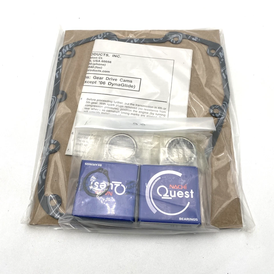 Kit de instalación de transmisión de engranajes de leva S&S Cycle Andrews 288901 99-06 Harley Twin Cam 88 Foto 2 de 4