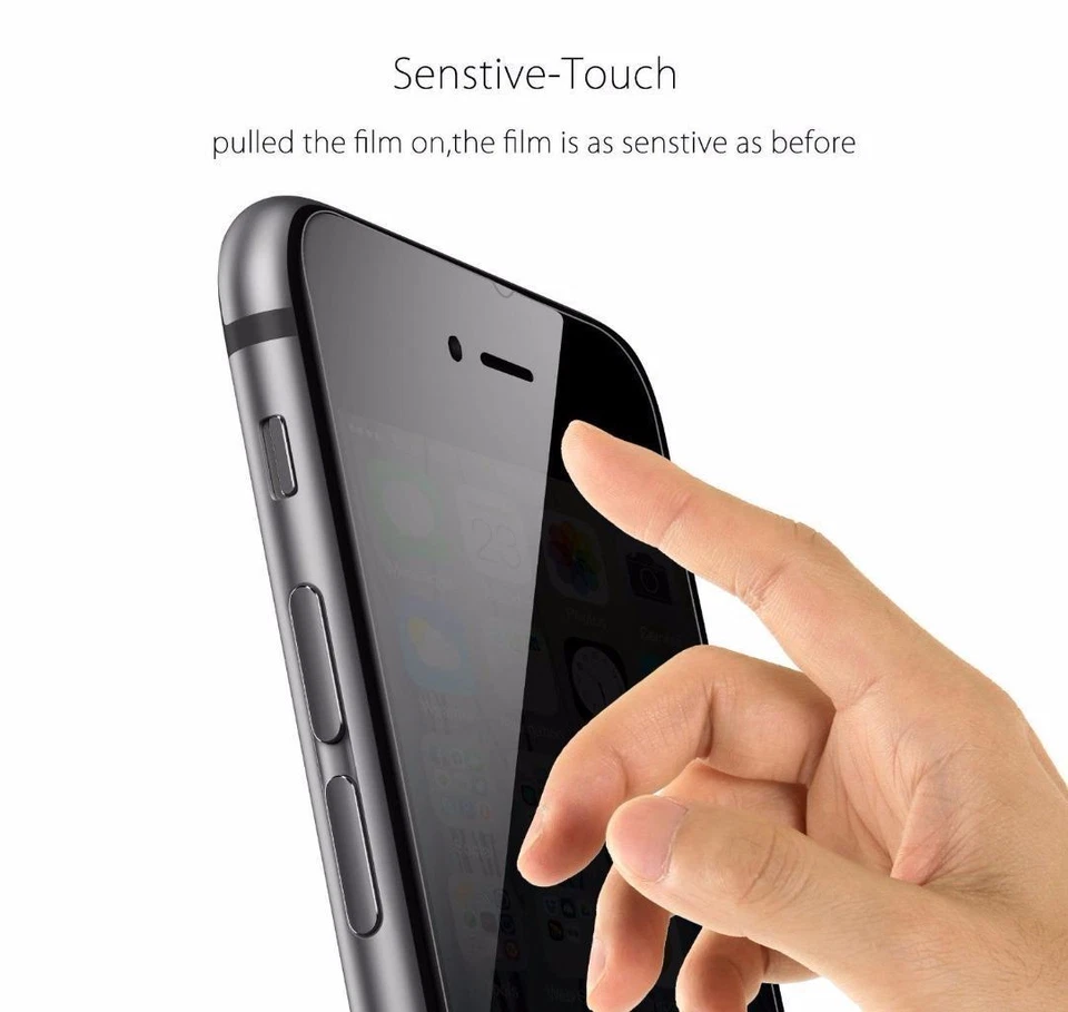 Premium Anti-Spy Real Film Peeping Privacy Tempered Glass Screen Protector - Image 2 of 4