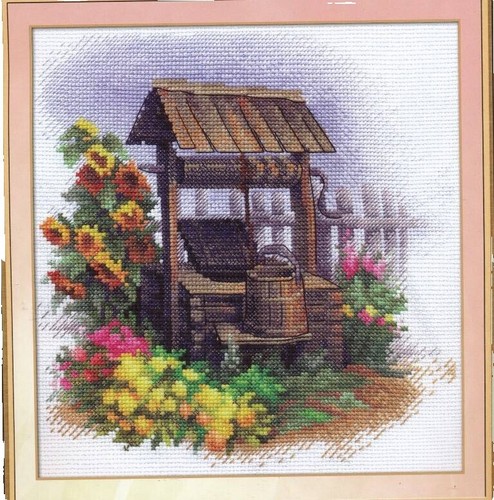 PANNA Kreuzstich Set Reise Durch Sankt Petersburg - Stickpackung 30,5x22,5cm Komplett