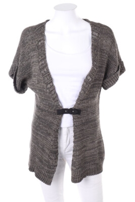 CANDA by C&A Cardigan Shortsleeve Knit D 36-38 brown melange