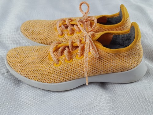 Allbirds Womens Tree Runner Peach Orange Running Shoes Size 8 - Picture 3 of 9