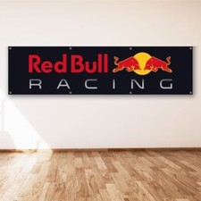Red Bull Racing 2x8 ft Banner F1 Formula One Team Motorcycle MotoGP Flag