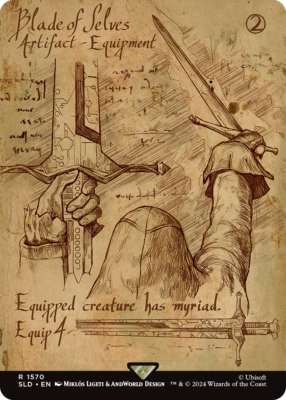 Magic the Gathering MTG Secret Lair Assassin's Creed Da Vinci's