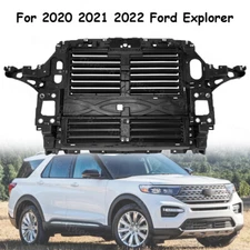 Front Radiator Support Panel Air Shutter Grille For 2020 2021-2023 Ford Explorer