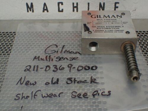 Gilman Multisense 211-0369-000 M-211 Limit Switch New Old Stock See Pics - Picture 2 of 10