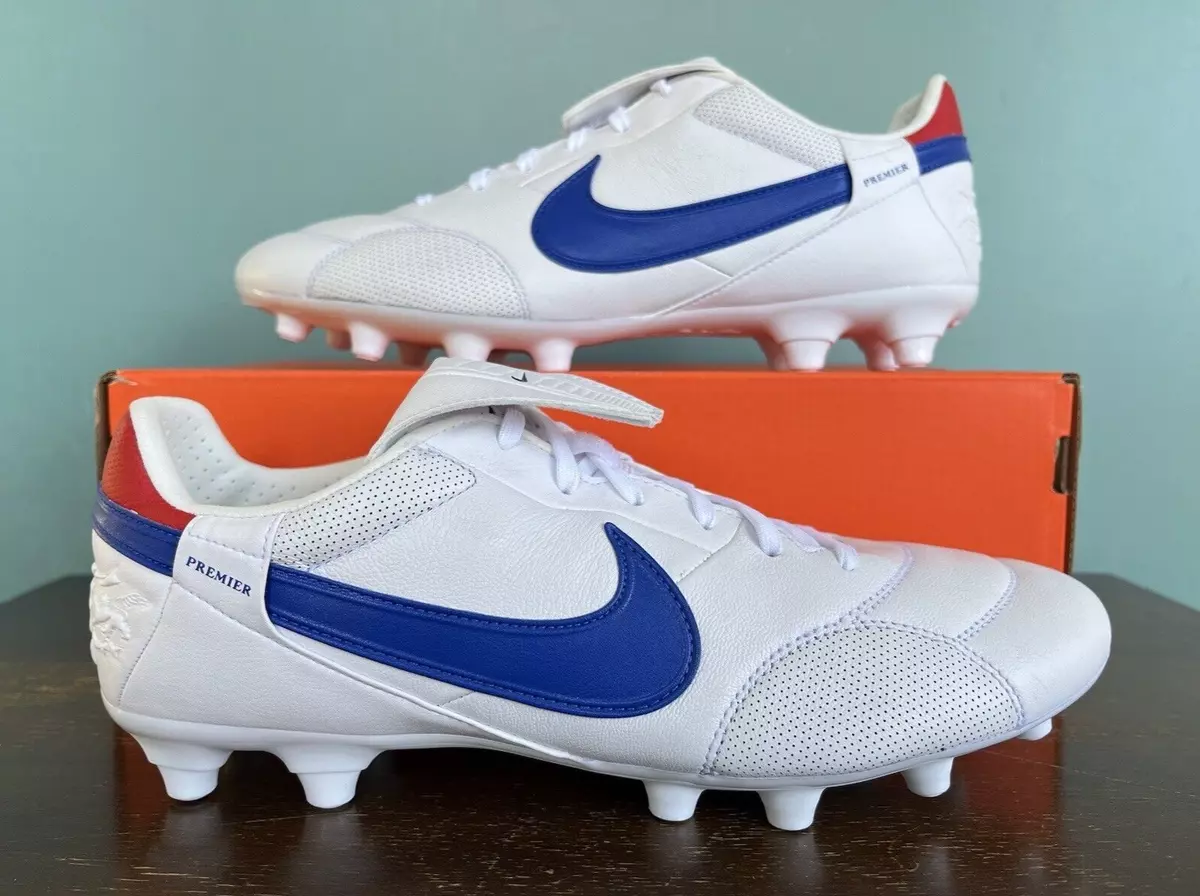Red white and blue nike soccer cleats sale