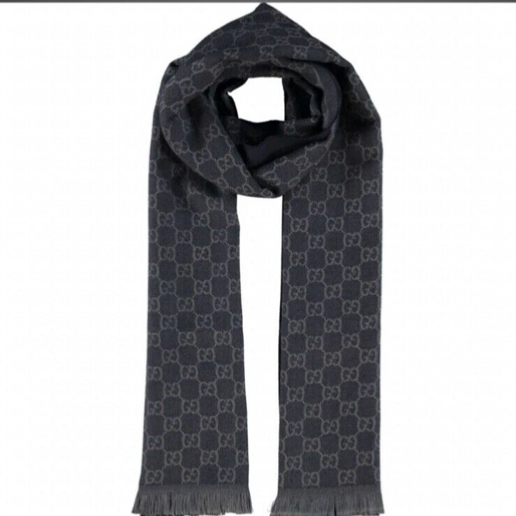 foulard gucci laine marine à motifs laine 33x180 cm PRIX CONSEILLÉ