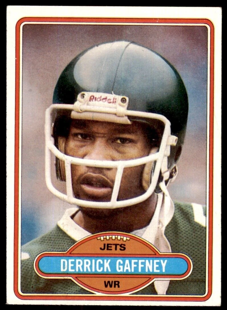 Derrick Gaffney trading card