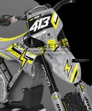 Graphic Kit Vinyl Wrap Decals Sticker motorcross 2024 Stark Future Charger Decal