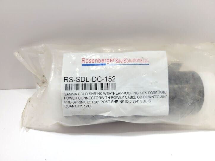 Rosenberger Gamma Cold Shrink Weatherproofing Kits Rs-sdl-dc-152