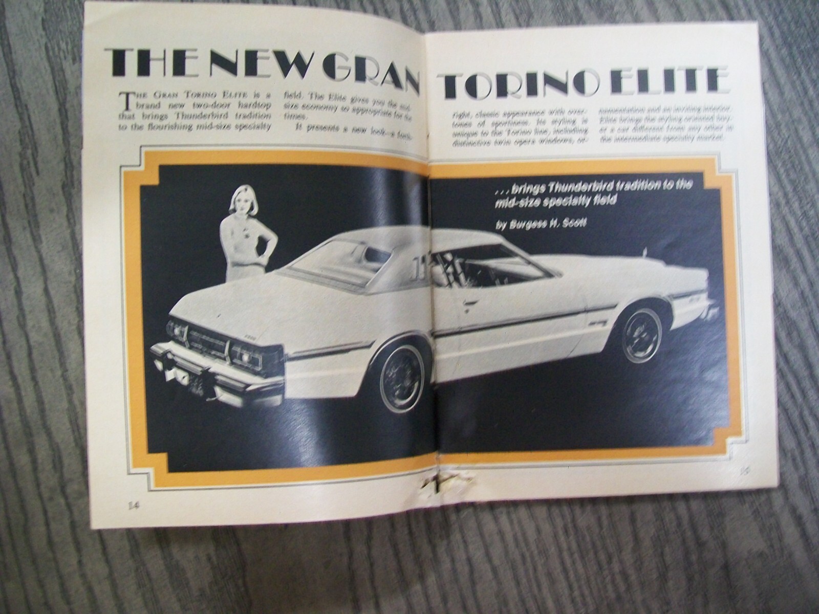 Ford Times - March 1974 - By Ford Motor Company -  Fair Condition