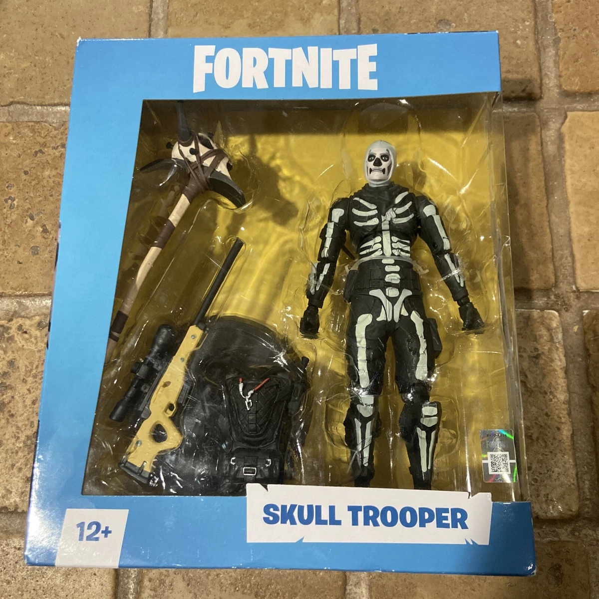 Fortnite Skull Trooper 7 Inch Action Figure by McFarlane Toys And And Lot