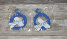 Lot of 2 Adult Finger Monitor, Pulse,  Single Use Sensor 5 Ft.