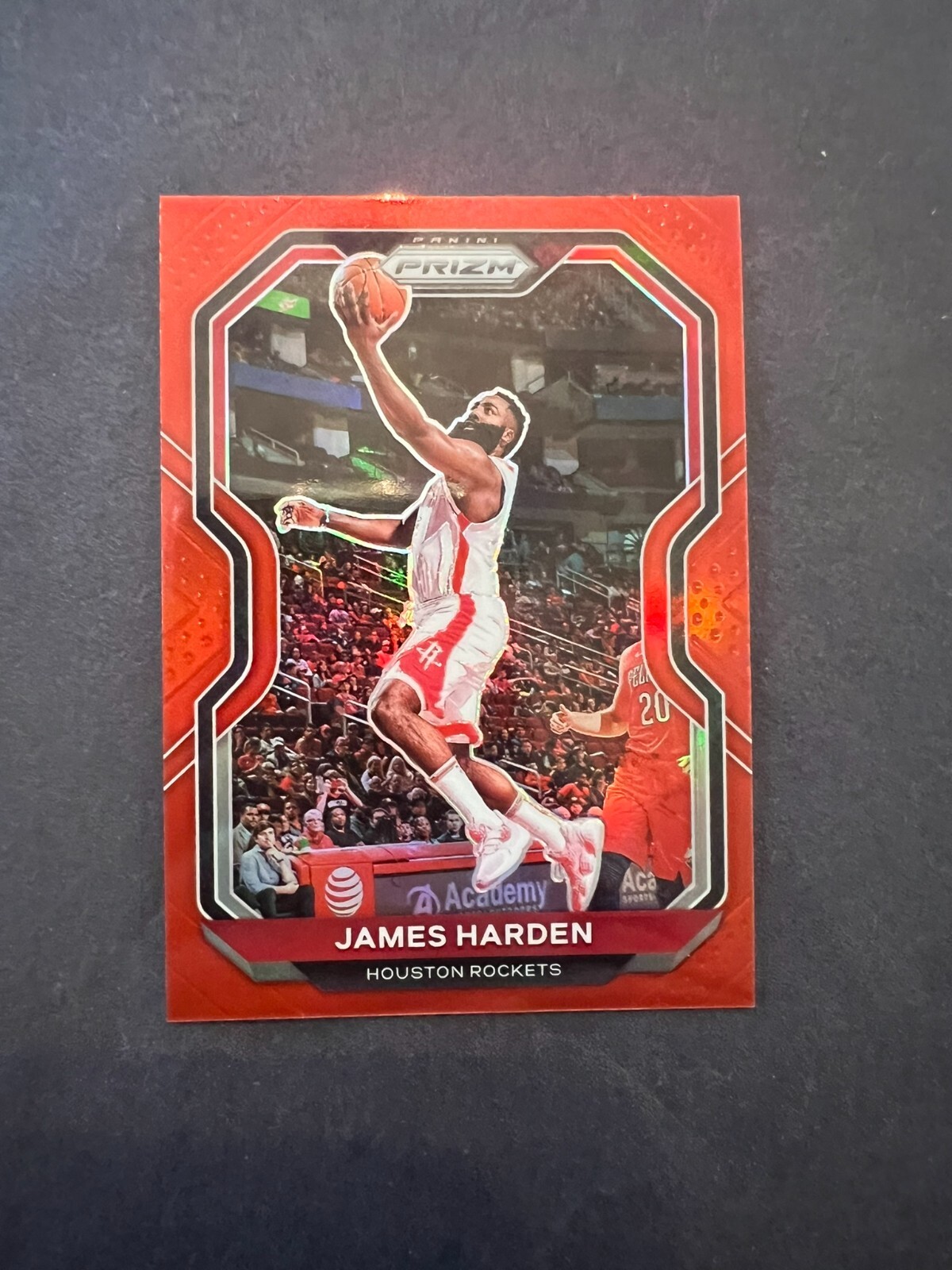 2020-21 Prizm James Harden Red Prizm /299 Color Match - Rockets MVP Clippers