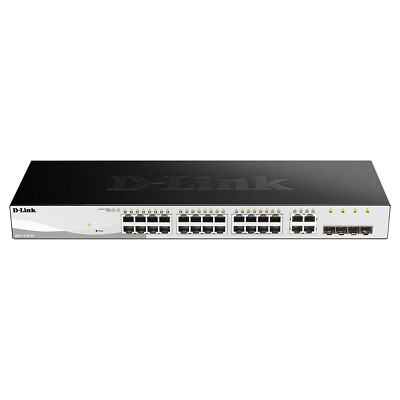 D-Link DGS-1210-28 - Gigabit Smart Managed Switch Gebraucht In Gutem Zustand