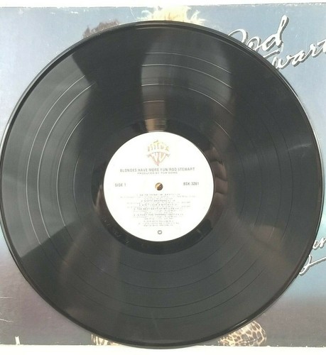 Rod Stewart - Blondes Have More Fun - 1978 LP VINYL Record (Gatefold) G+ -NICE! - Foto 6 di 7