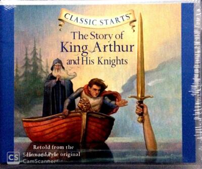 New KING ARTHUR and HIS KNIGHTS Classic Starts Audio Series 2 CD Set Homeschool