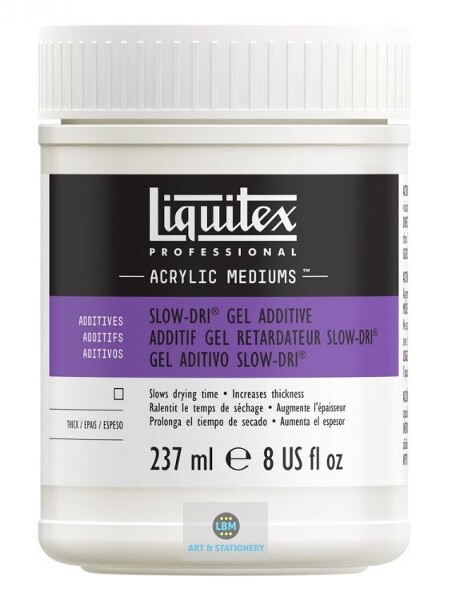 Liquitex Professional Acrylic Slow-Dri Gel Additive Effect 237ml (125408)
