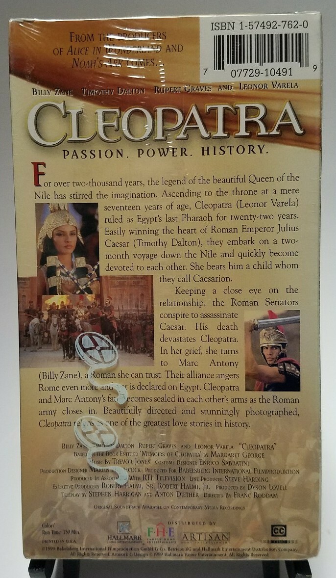 その他 Cleopatra (1999) [VHS] Cleopatra 1999 VHS Video Tape Timothy Dalton, Billy Zane