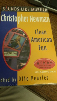 New AUDIO BOOK Cassette Tape CLEAN AMERICAN FUN Otto Penzler Like Murder Mystery