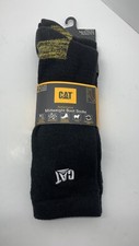 Caterpillar Midweight Boot Socks Shoe Size 8-12 "NWT" 2 PAIRS IN PACKAGE.