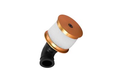 Tuning Alu RC-Car Luftfilter 1/10 Schaumstofffilter im Alugehäuse Gold 160607