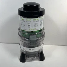 Ninja Precision Spiralizer Bowl Attachment with 1 Blade (Green) 