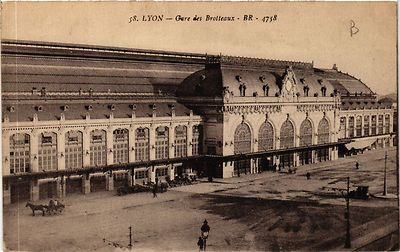 CPA AK LYON - Gare des Brotteaux (426619)