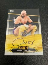 Oney Lorcan 2020 Topps WWE NXT Roster Signature Card Mint SP Auto