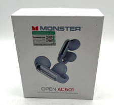 Monster Open AC601 Bluetooth Earbuds Blue