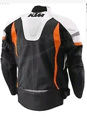 KTM Motorcycle Leather Riding Jacket Motorbike Racing Jackets