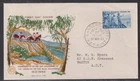 Australia "WCS" 1963 Blue Mountains FDC - Canberra to Barton ACT