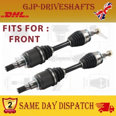 PAIR Left Right 2 CV Joint Drive Shaft for Nissan Navara D40 Pathfinde