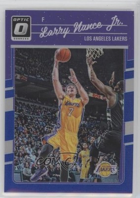 2016-17 Panini Donruss Optic Blue Prizm 27/49 Larry Nance Jr #63 0q0