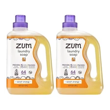 Zum Laundry Soap by Indigo Wild - Liquid, Plant-Based with Baking Soda,... 