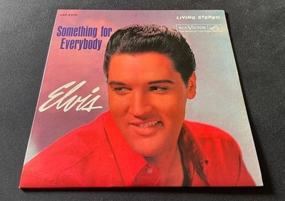 Elvis Something for Everybody CANADA  LSP 2370 Brownish Label LP Alternate Cover