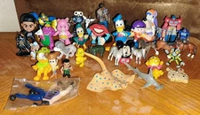 Large Lot of Vintage and Modern PVC Figures Toys 35 Pieces