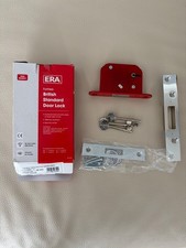 ERA Fortress 261-613 5 Lever DeadLock 2 1/2" Chrome Box  BS3621 - with 3 keys